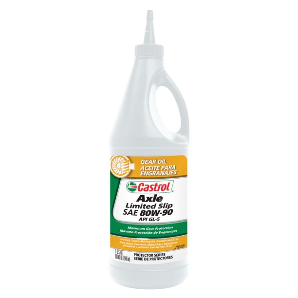 Castrol Axle Limited Slip 80W-90 - 1Qt – AZE Performance